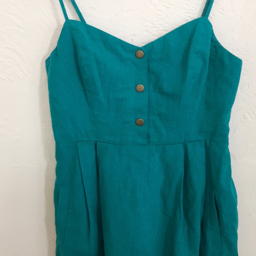Teal strap Urban Outfitters dress